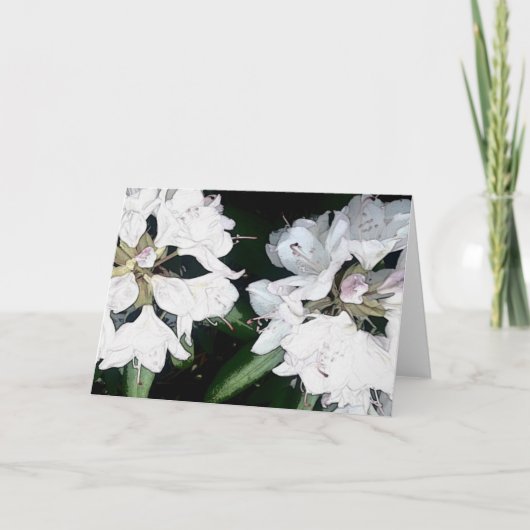 すべての行事の挨拶状(中ブランク) カード (正面)