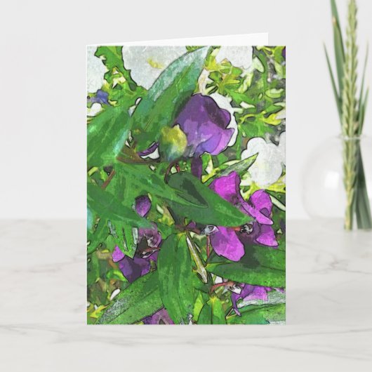 すべての行事の挨拶状(中ブランク) カード (正面)