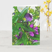 すべての行事の挨拶状(中ブランク) カード (黄色い花)