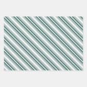 すべての行事オレンジアンドターコイズ ラッピングペーパーシート (正面2)