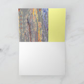 すべての行事グリーティングカードムーンが木々の上を昇る カード (内部)