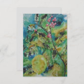 🍋すべての行事グリーティングカード🍋 サンキューカード (正面/裏面)