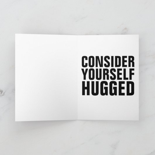 すべての行事ジビー猫ラブハググリーティングカード シーズンカード (内部)