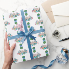 すべての行事チノイスリージンジャージャートピアリーラップ ラッピングペーパー