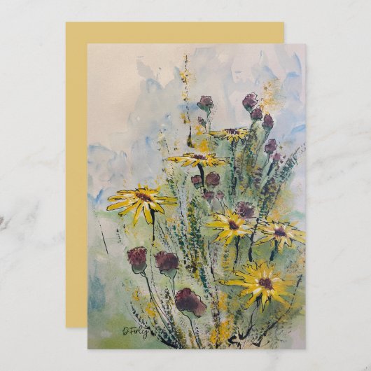 すべての行事ノートカード サンキューカード (正面/裏面)