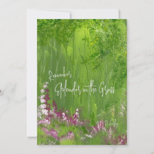 すべての行事ノートカード サンキューカード (正面)