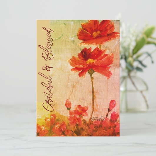 すべての行事ノートカード サンキューカード (スタンド正面)