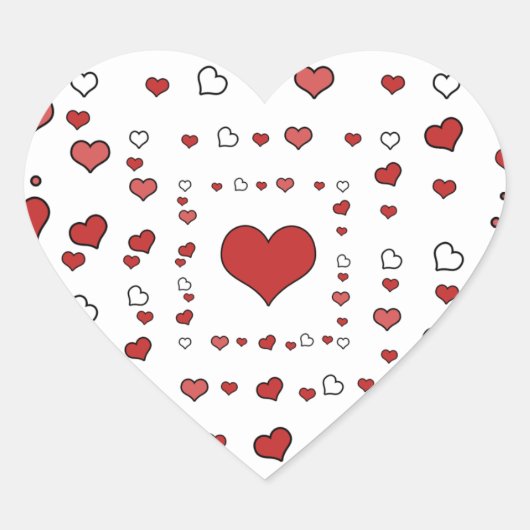 すべての行事バレンタイン・シール ハートシール (正面)