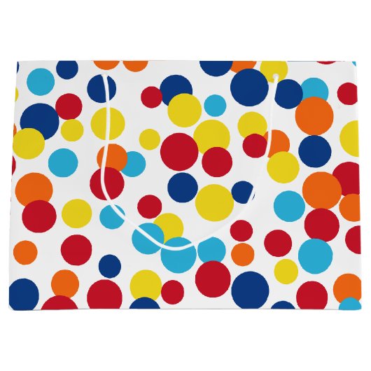 すべての行事バースデーパーティーお祝い抱き枕 ラージペーパーバッグ (正面)