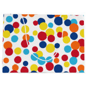 すべての行事バースデーパーティーお祝い抱き枕 ラージペーパーバッグ (裏面)