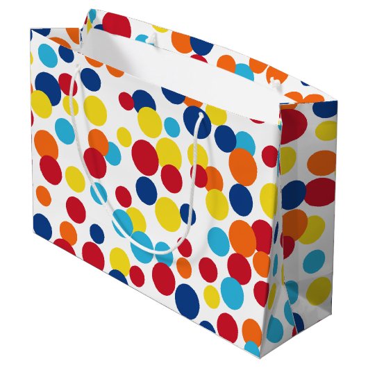 すべての行事バースデーパーティーお祝い抱き枕 ラージペーパーバッグ (裏面アングル)