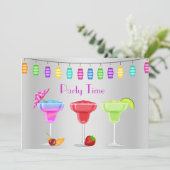 すべての行事ビーチカクテルパーティの招待状シルブ 招待状 (スタンド正面)