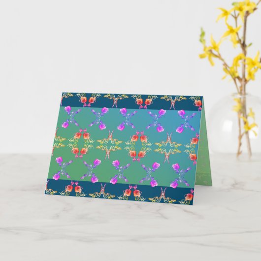 すべての行事ファベルインスパイアゲバラハート カード (黄色い花)