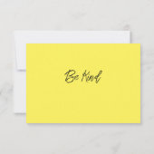 すべての行事フラットノートカード サンキューカード (裏面)