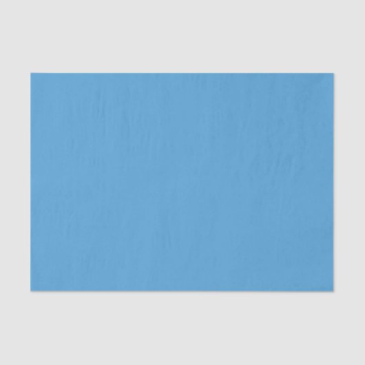 すべての行事フレッシュスカイ無地のブルーカラー#4da1d7 薄葉紙 (正面)