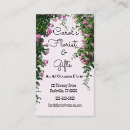 すべての行事フローリスト 名刺