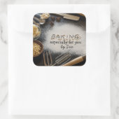 すべての行事ベーキングby YOUスタンプ スクエアシール (バッグ)