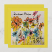 すべての行事メモカード サンキューカード (正面/裏面)