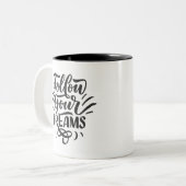 すべての行事感動的用の引用符で囲まれたマグカップ ツートーンマグカップ (正面左)