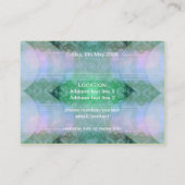 すべての行事招待状カード 名刺 (裏面)