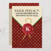 すべての行事特別引渡 招待状 (正面/裏面)