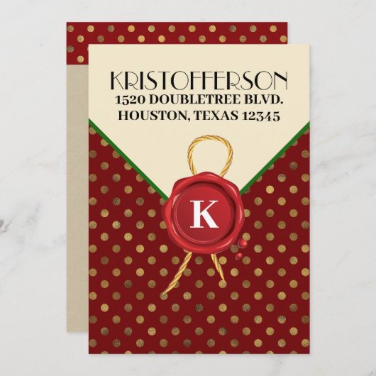 すべての行事特別引渡 招待状 (正面/裏面)