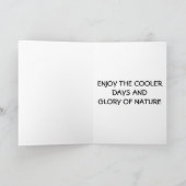 すべての行事秋・秋休日・誕生日カード シーズンカード (内部)