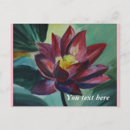 すべての行事色彩の鮮やかloyus flowerはがき ポストカード