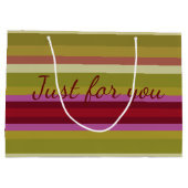 すべての行事 モダン ラージペーパーバッグ (裏面)