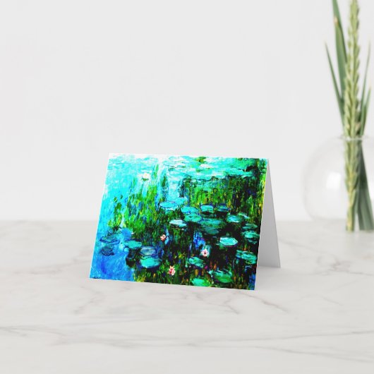 すべての行事Monet "Nympheas " カード (正面)
