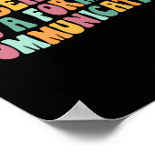 すべての行動は、通信の型枠の速度である教え ポスター (角)