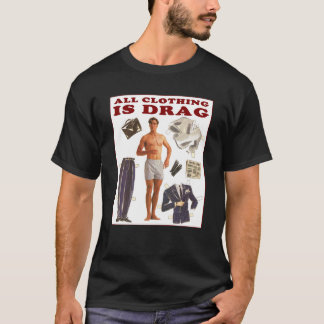 すべての衣類はドラッグヴィンテージビジネスマン Tシャツ