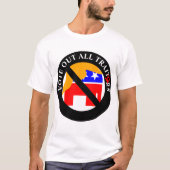 すべての裏切り者に投票する Tシャツ (正面)