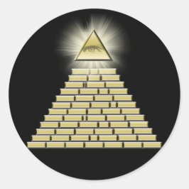 すべての見える目のシール ラウンドシール