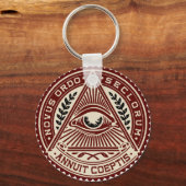 すべての見える目 キーホルダー (正面)