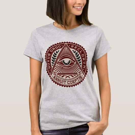 すべての見える目 Tシャツ (正面)