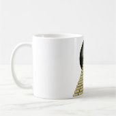 すべての見る目のマグ コーヒーマグカップ (左)