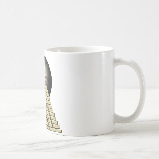 すべての見る目のマグ コーヒーマグカップ (右)