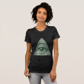 すべての見る目 Tシャツ (正面フル)