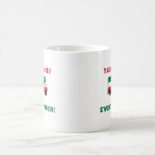 すべての角にタコトラック コーヒーマグカップ (中央)
