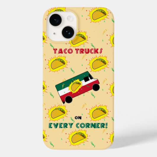 すべての角にタコトラック Case-Mate iPhoneケース (裏面)