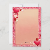 「すべての言葉に愛を込めて - バレンタインデーの特別なメッセージカー」 シーズンカード (裏面)