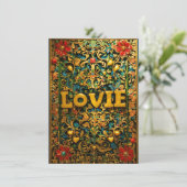 「すべての言葉に愛を込めて - バレンタインデーの特別なメッセージカー」 シーズンカード (スタンド正面)