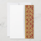 「すべての詳細で愛を静める」 招待状 (裏面)