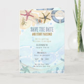 すべての詳細を持つ4pg宛先ウェディング招待状 カード (正面)