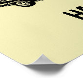 すべての誕生日おもしろいファクトポスター ポスター (角)