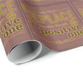 すべての負の値を考え1つ前向きのEで置き換える ラッピングペーパー (ロールコーナー)