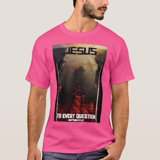 すべての質問にイエス Tシャツ (正面)