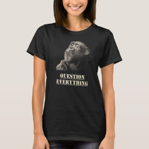 すべての質問Wise Chimpanzee Artwork for Sk Tシャツ