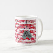 すべての退役軍人 コーヒーマグカップ (正面右)